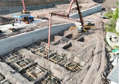 總投資4億元！食品產(chǎn)業(yè)園配套基礎(chǔ)設(shè)施項目施工現(xiàn)場