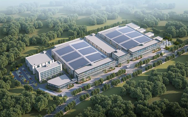 云和首條晶圓產(chǎn)線主廠房封頂，百億級(jí)“芯”引擎全面加速！