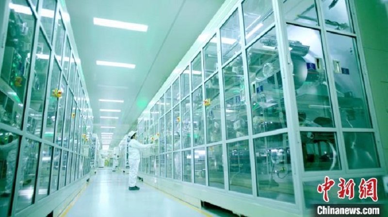 圖為資料圖，海辰儲能M1生產(chǎn)線。?曾欣平供圖